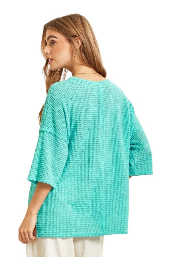tops Andree By Unit Shelia Pullover Top in Spearmint Andree By Unit