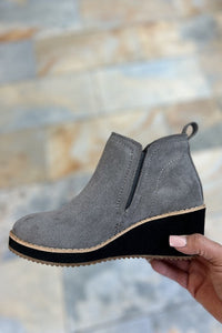 boots Corkys Tomb Ankle Boot in Grey Corkys Footwear