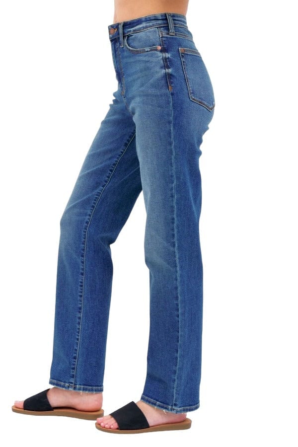 Pants Judy Blue Macie High Waist Straight Leg Jeans Judy Blue