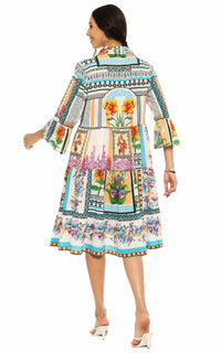 Dress Parsley and Sage Billie Embroidered Dress Duster Parsley & Sage
