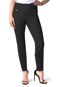 Pants Slimsations Easy Fit Pull On Ankle Pant Black 2 / Black Slimsations