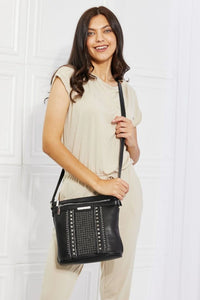 handbag Nicole Lee USA Love Handbag Black / One Size Trendsi