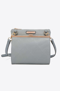 handbag Nicole Lee USA All Day, Everyday Handbag Gray Dawn / One Size Trendsi