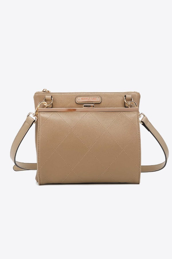 handbag Nicole Lee USA All Day, Everyday Handbag Taupe / One Size Trendsi