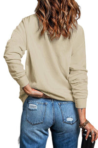 Sweatshirt Nutcracker Sequin Dropped Shoulder Sweatshirt Trendsi
