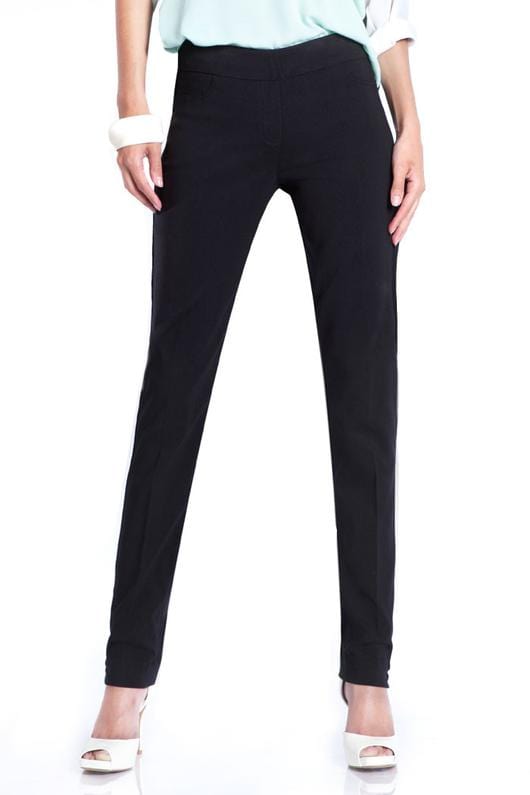 Pants Slimsations Women's Pull On Narrow Pant in Black Black / 4 Slimsations