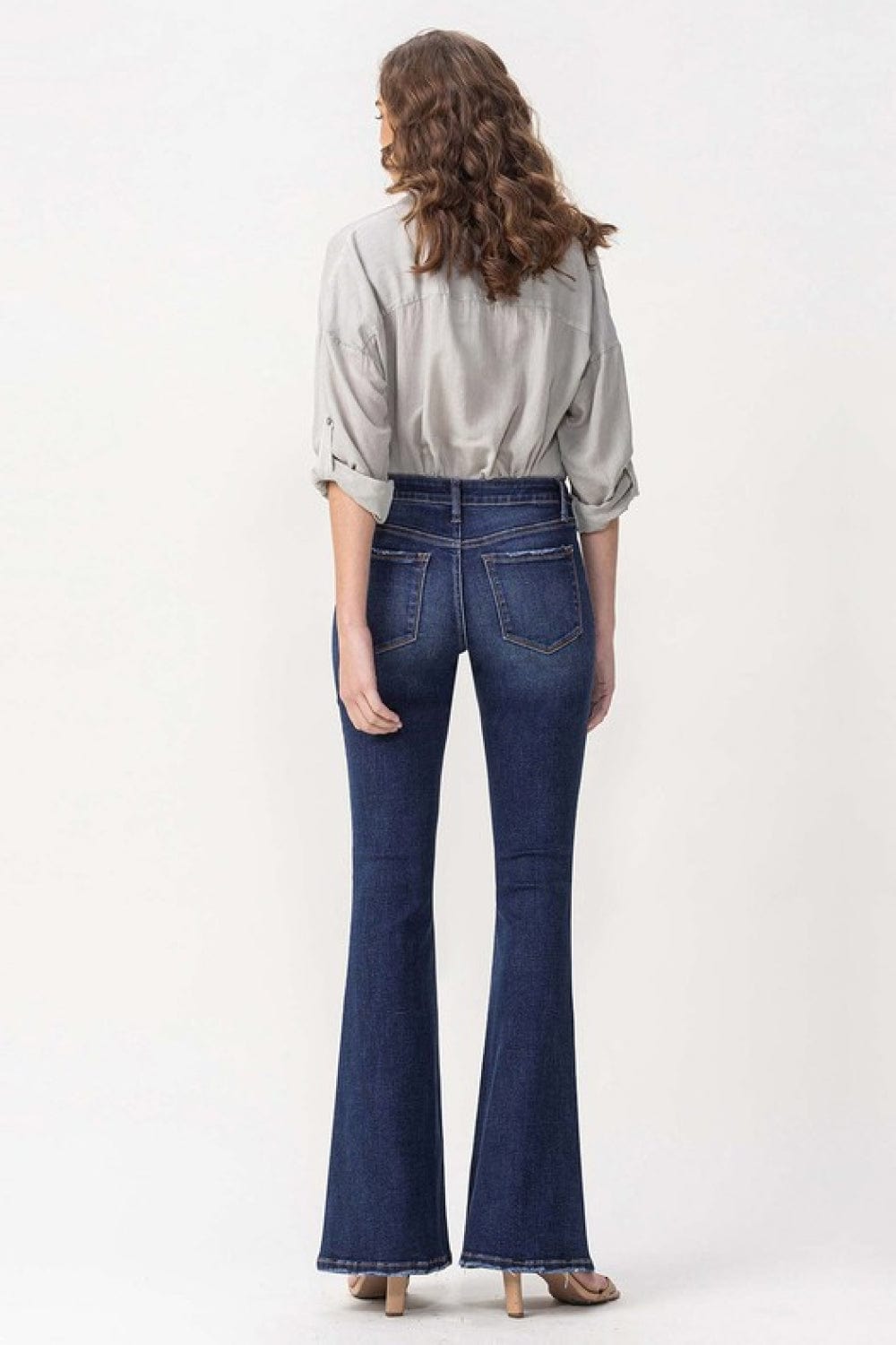 Jeans Lovervet Women's Joanna Midrise Flare Jeans Trendsi